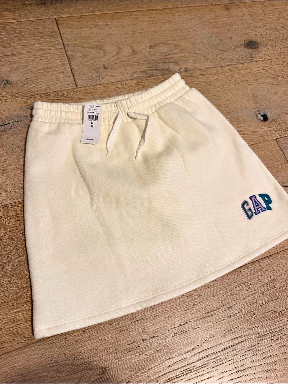 Gap girls Athletic Shorts in Cream Size Medium NWT size 8